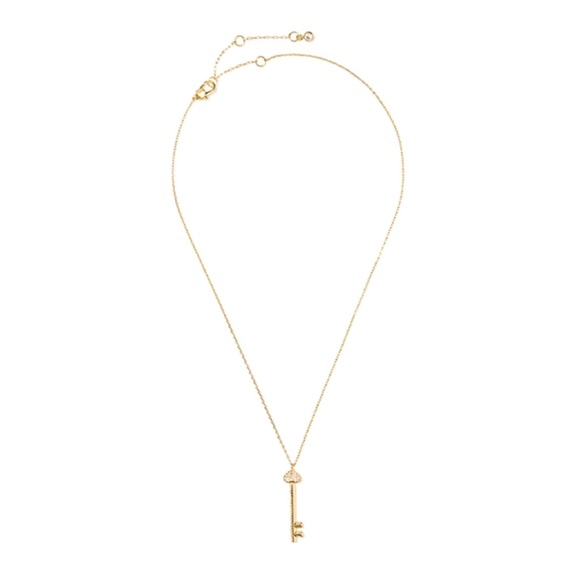 NWT kate spade lock and spade pave key pendant - Picture 3 of 8